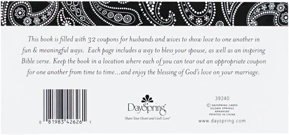 mr. & mrs. coupon book