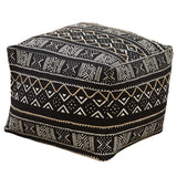 Mudcloth pouf