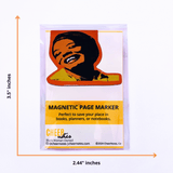 Maya Angelou Magnetic Page Marker | Bookmarks | Black Histor