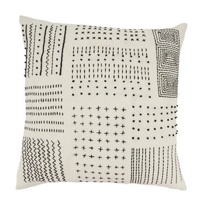 Tribal Treasures Embroidery Throw Pillow