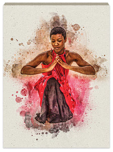 Blessed Watercolor Canvas Art