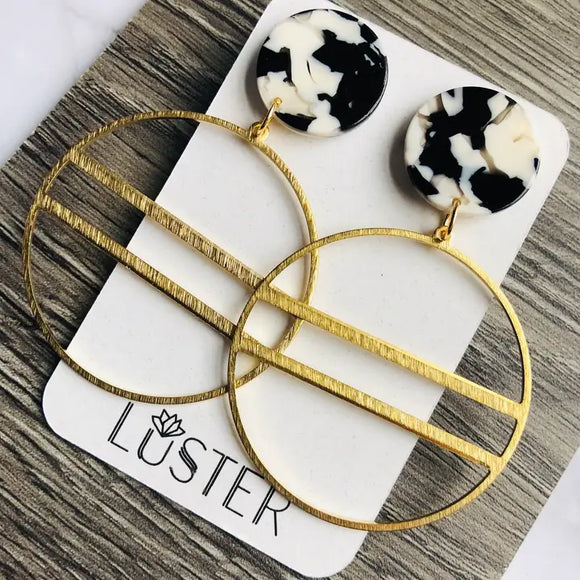 Between the Lines Earrings