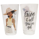 Sister Friends 2 Drinking Glasses