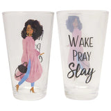 Sister Friends 2 Drinking Glasses