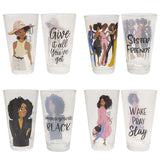 Sister Friends 2 Drinking Glasses