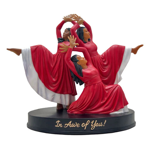 In Awe of You Figurine (red/white)