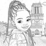 Paris Dreams Coloring Book
