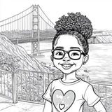 San Francisco Coloring Book