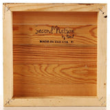You make me happy when skies are grey. You make me happier when you clean your room. / 10"x10" Reclaimed Wood Sign: ES - Espresso Brown with Cream Print
