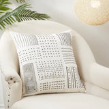 Tribal Treasures Embroidery Throw Pillow