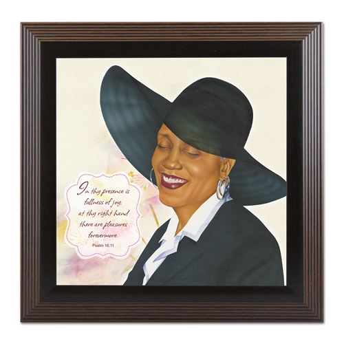 Virtuous Woman Framed Art (Psalm 16:11)