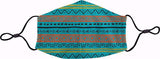 Turquoise Face Mask