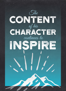 The Content of his Character Continues to Inspire Greeting Card