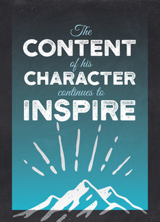 The Content of his Character Continues to Inspire Greeting Card