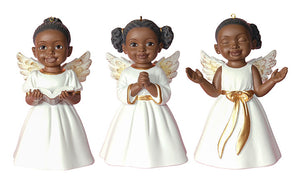 3 Cherub Ornaments