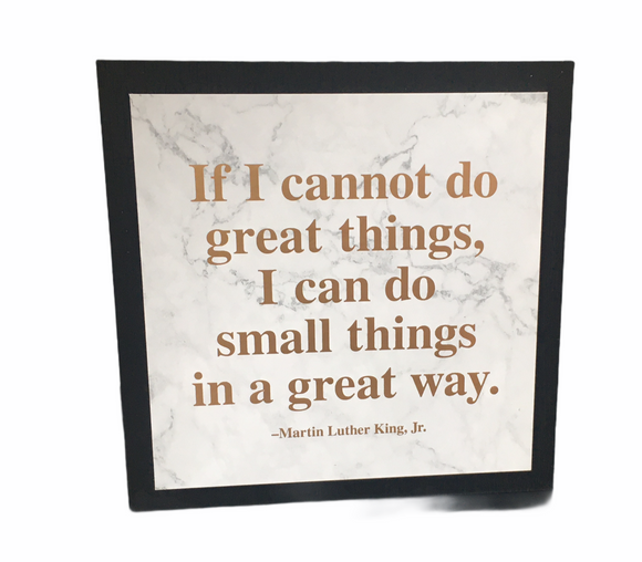 Martin Luther King Jr. Plaque 