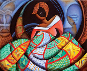 The Quilter Puzzle by Artist Marcella Muhammad