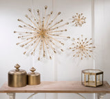 Starburst Wall Art - Gold