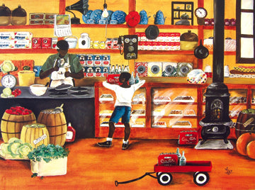 Scoops Puzzle by Artist Annie Lee