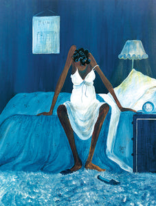 Blue Monday Puzzle by Artist Annie Lee