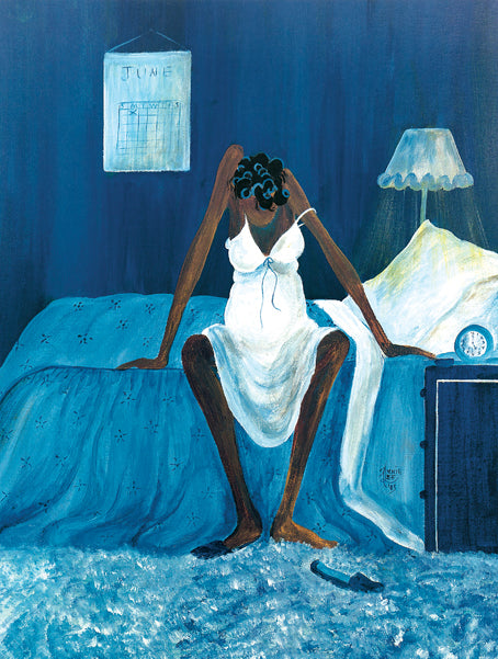 Blue Monday Puzzle by Artist Annie Lee