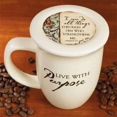 Live with Purpose Mug & Coaster Set