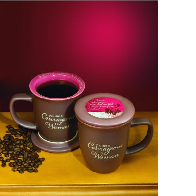 Courageous Woman Mug & Coaster Set