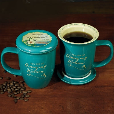 Amazing Woman Mug & Coaster Set
