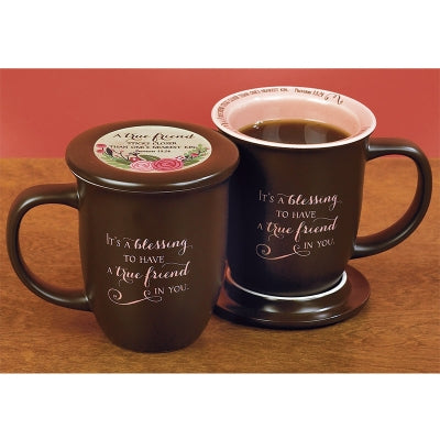 A True Friend Mug & Coaster Set