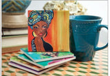 Strong Women Ceramic Coasters