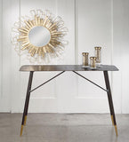Gold Foil Sunburst Wall Mirror