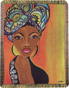 Moroccan Queen Tapestry Throw