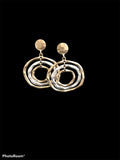 Gold and Silver Earrings