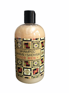 For Men  - 3 in 1 Shower*Shave*Shampoo