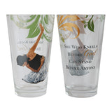 Praise Dancers Drinking Glasses