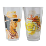 Ladies With Hat Drinking Glasses