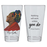 Maya Angelou Drinking Glasses