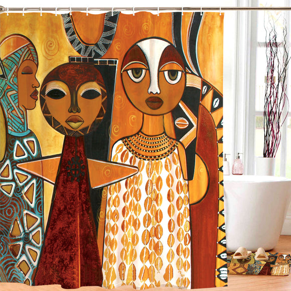 Windows 2 Africa Shower Curtain