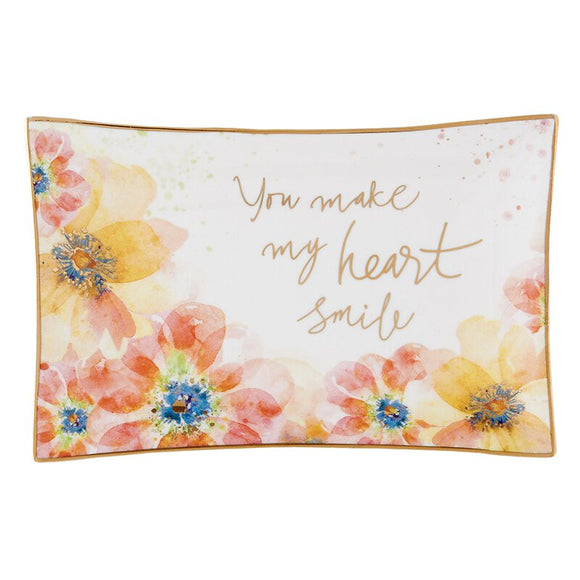 Trinket Tray - You Make My Heart Smile