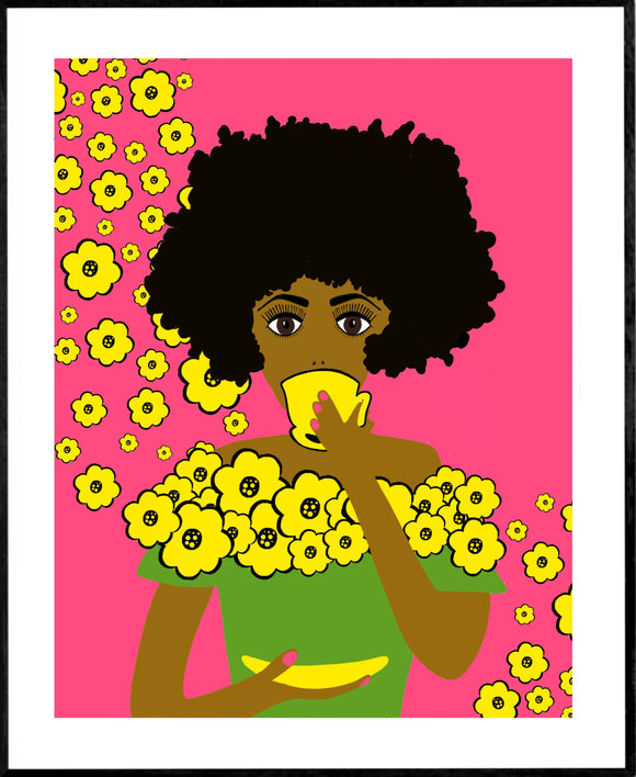 Tea with Courtney Print