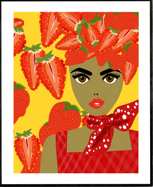 Strawberry Print