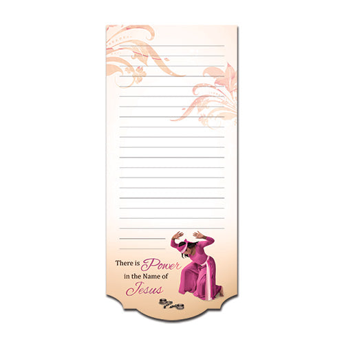 Power in the Name Magnetic Note Pad