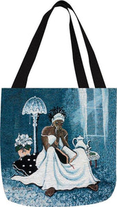 My Cup Runneth Over Woven Tote