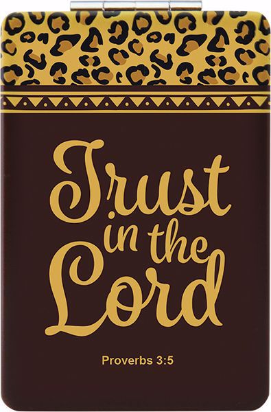 Trust in the Lord Compact Mirror