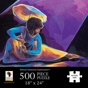 Praise Dancer with Umbrella Puzzle