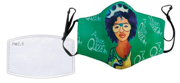 I Am a Queen Face Masks (set of 2)