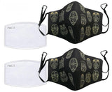 African Mask Face Mask (set of 2)
