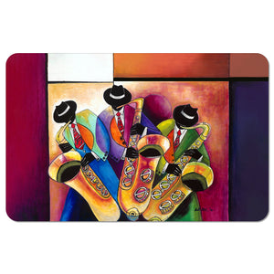 Sax Trio Memory Foam Floor Mat