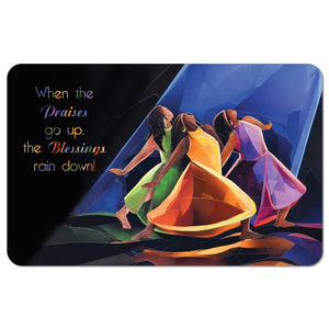 Priases Go Up Memory Foam Floor Mat
