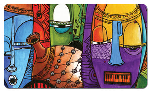 Masks Memory Foam Bath Mat